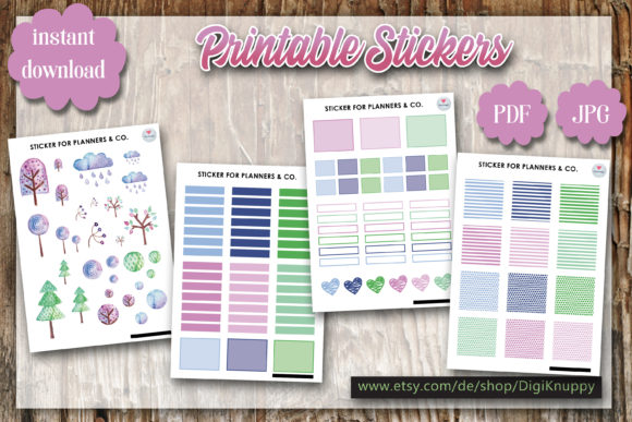 Download Printable Autumn Stickerset - Premium Resources