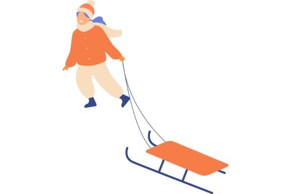 Download Happy Kids Enjoying Winter and Snow, Sli - Happy kids Collection